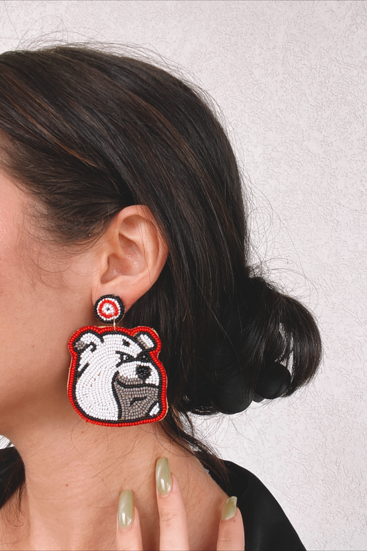 Dawgs Beaded Earrings