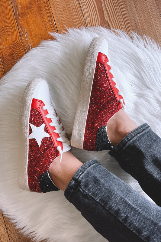 Gia Glitter Sneakers