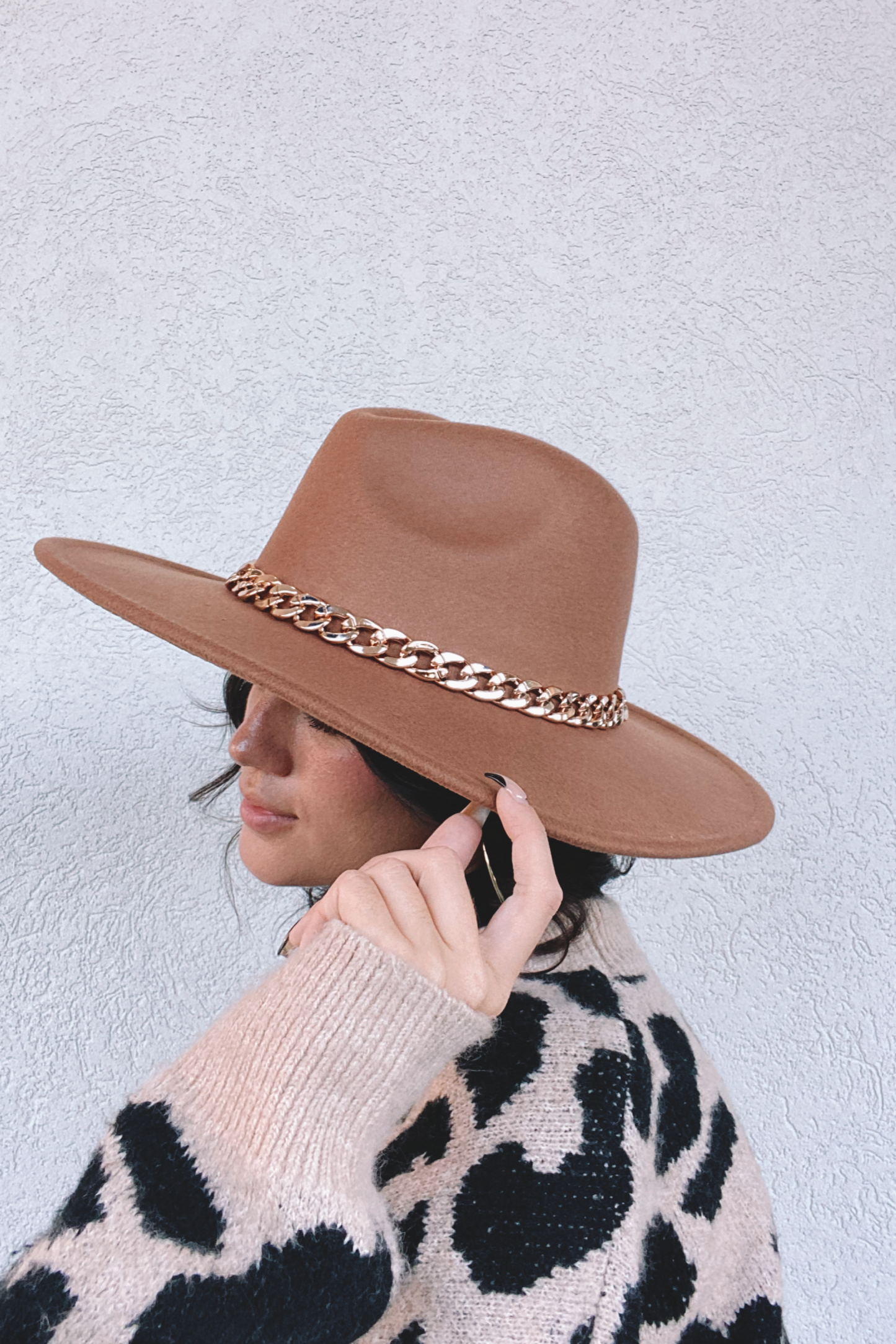 Chain Wrapped Fedora