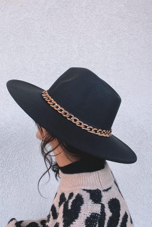 Chain Wrapped Fedora