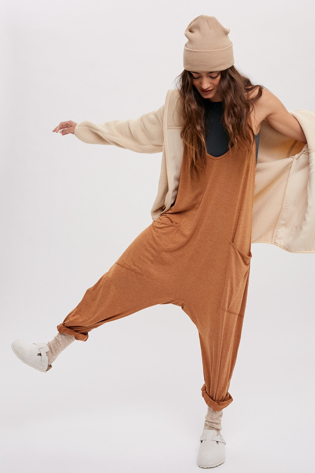 Comfort Pocket Jumpsuit